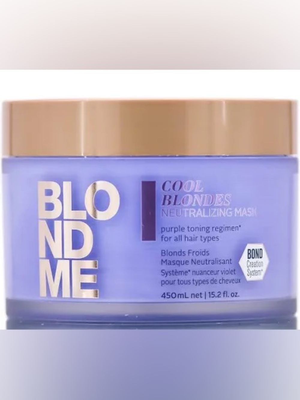 SCHWARZKOPF BLOND ME COOL BLONDES NEUTRALIZING MASK -15.2 OZ